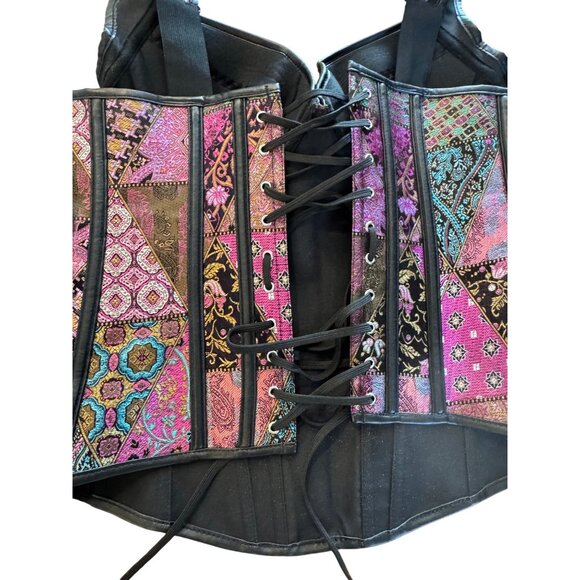 Kimring Corset Bustier Top Womens XL Multicolor - Picture 8 of 8